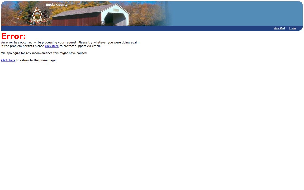 Bucks County marriage records online license application